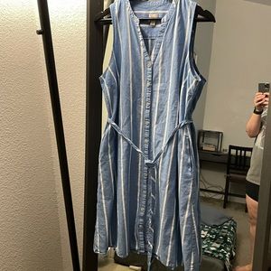 AND (a new day) • Chambray Dress